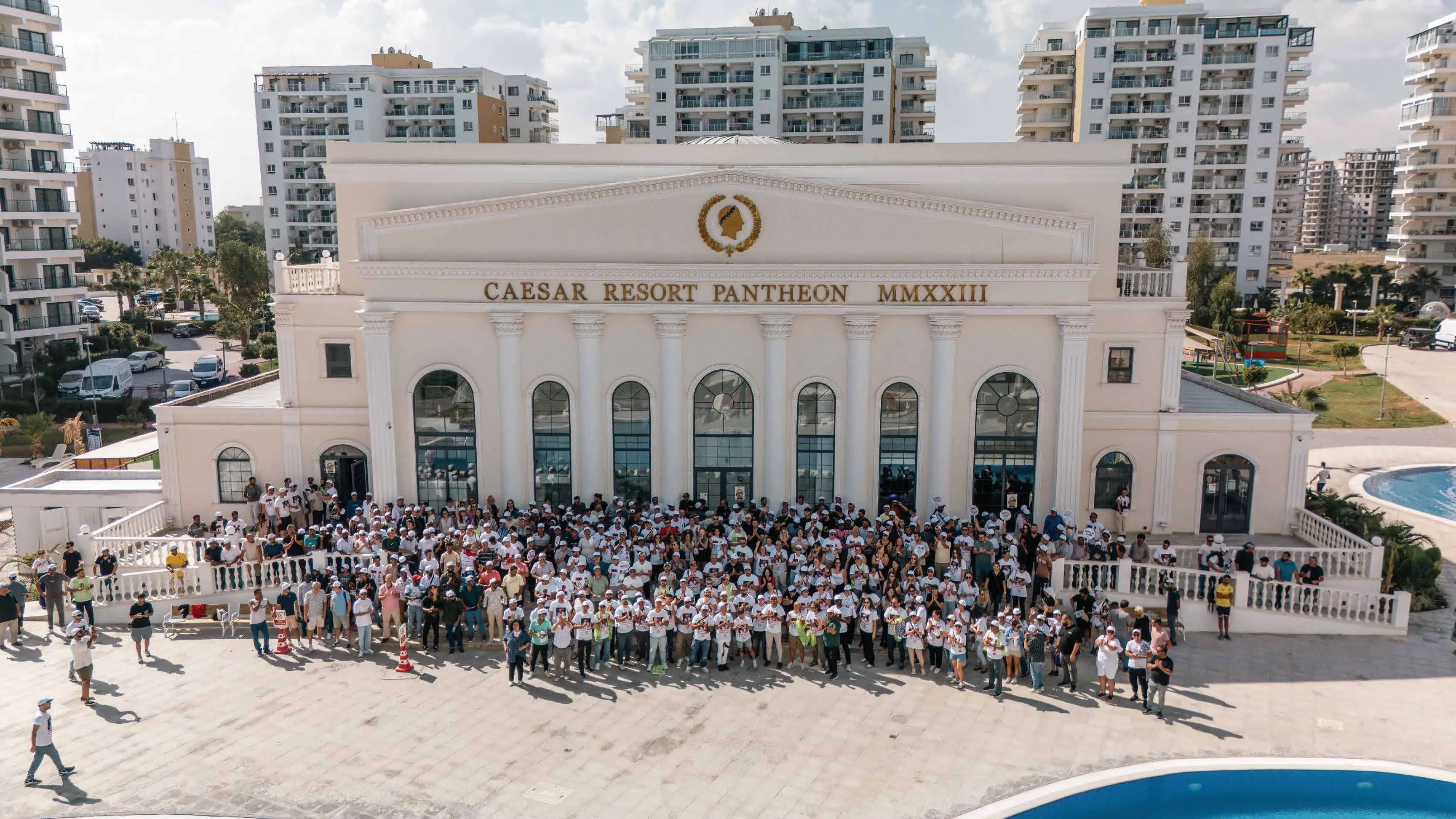 The Caesar Resort Pantheon team